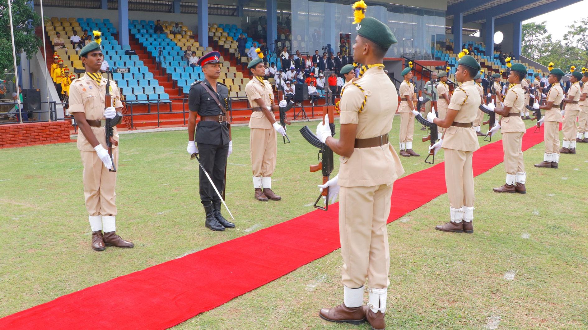 cadet.lk, National Cadet Corps, NCC, Jathika shishya bata
