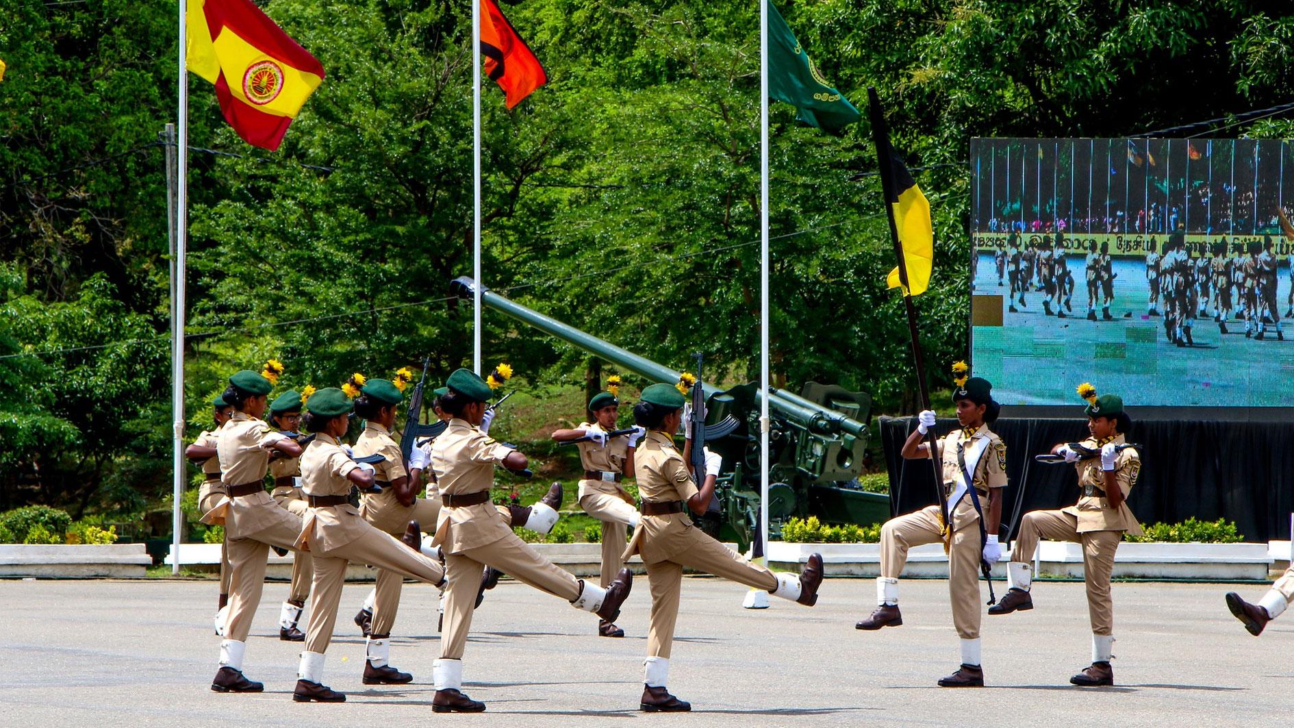 cadet.lk, National Cadet Corps, NCC, Jathika shishya bata